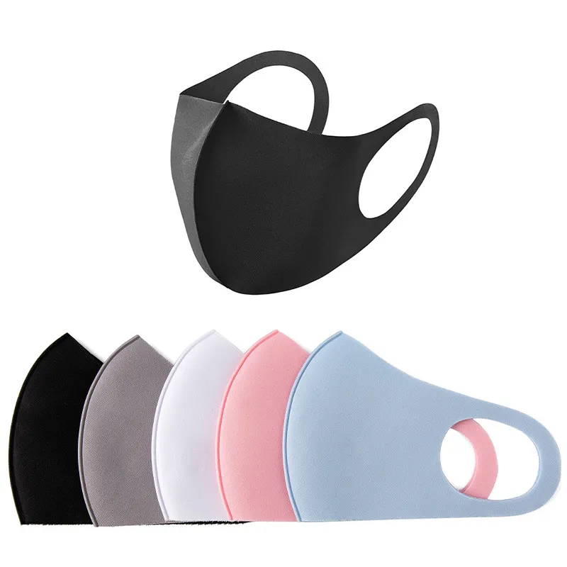 Ice Silk Cotton Mask Dust Proof Reusable Designer Face Masks