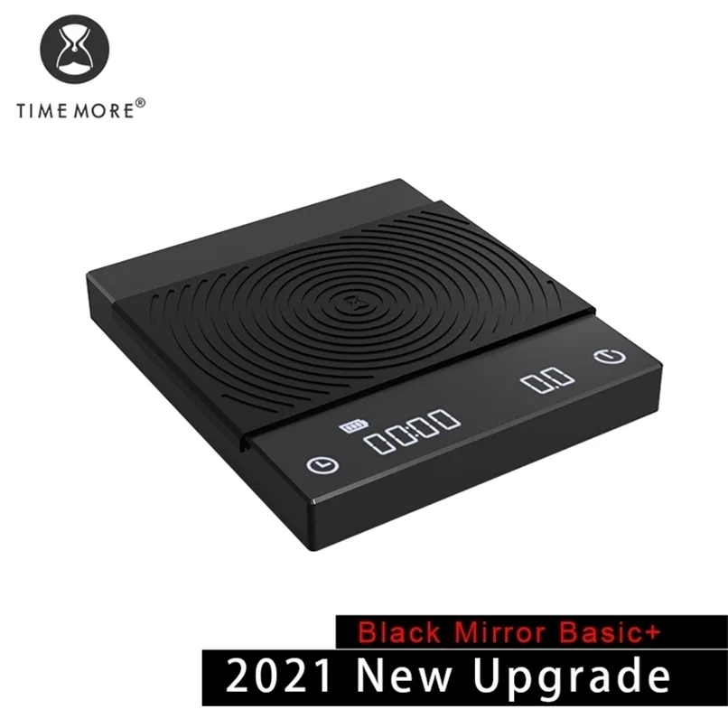Timemore 저장소 블랙 미러 기본 + 업그레이드 커피 주방 규모 B22 시간 USB 가벼운 무게 미니 디지털 스케일 210915