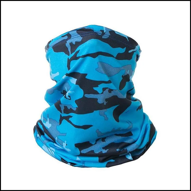 Cycling Caps & Masks Multi Functional Camouflage Tactical Neck Gaiter Cover Tube Face Bandanas Mask Hunting Hiking Camping Scarf Men