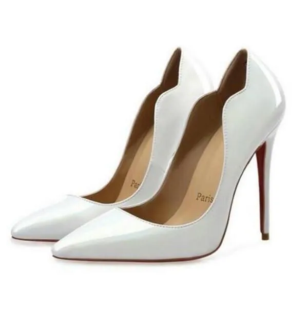 2021Bottom High Pigalle designer chaussures de mariage chaussures de fête bout pointu talons sexy femme semelle avec boîte