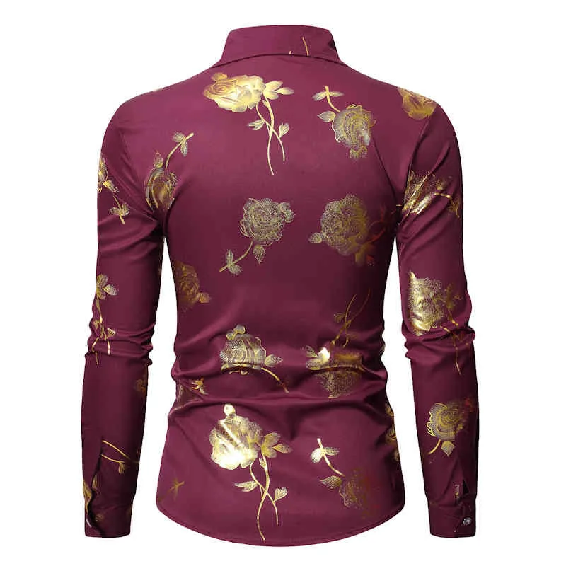 slim fit dress slacks Men Rose Gold Tissue Full Sleeves Shirt Sangeet  Viveagham
