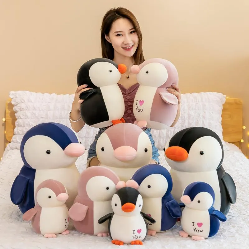 25 cm pingwina lalka pluszowa zabawka miękkie zwierzęta lalki dzieci wysokiej jakości nadziewane zabawki prezenty urodzinowe hurtownie