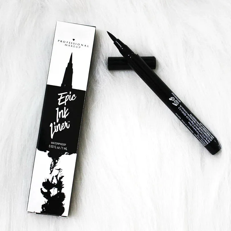 Liquid Eyeliner Pen Ink Liner Waterproof Long-Lasting Easy to Wear Natural Finely Headed Pro Makeup Eyeliners