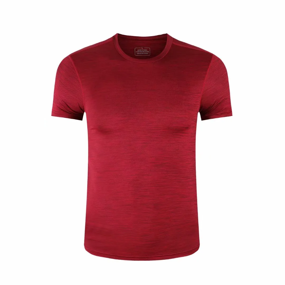 Vêtements de course à l'extérieur Sports Gym T Shirt Hommes Manches courtes Dry Fit T-Shirt stretch Top Workout Fitness Training