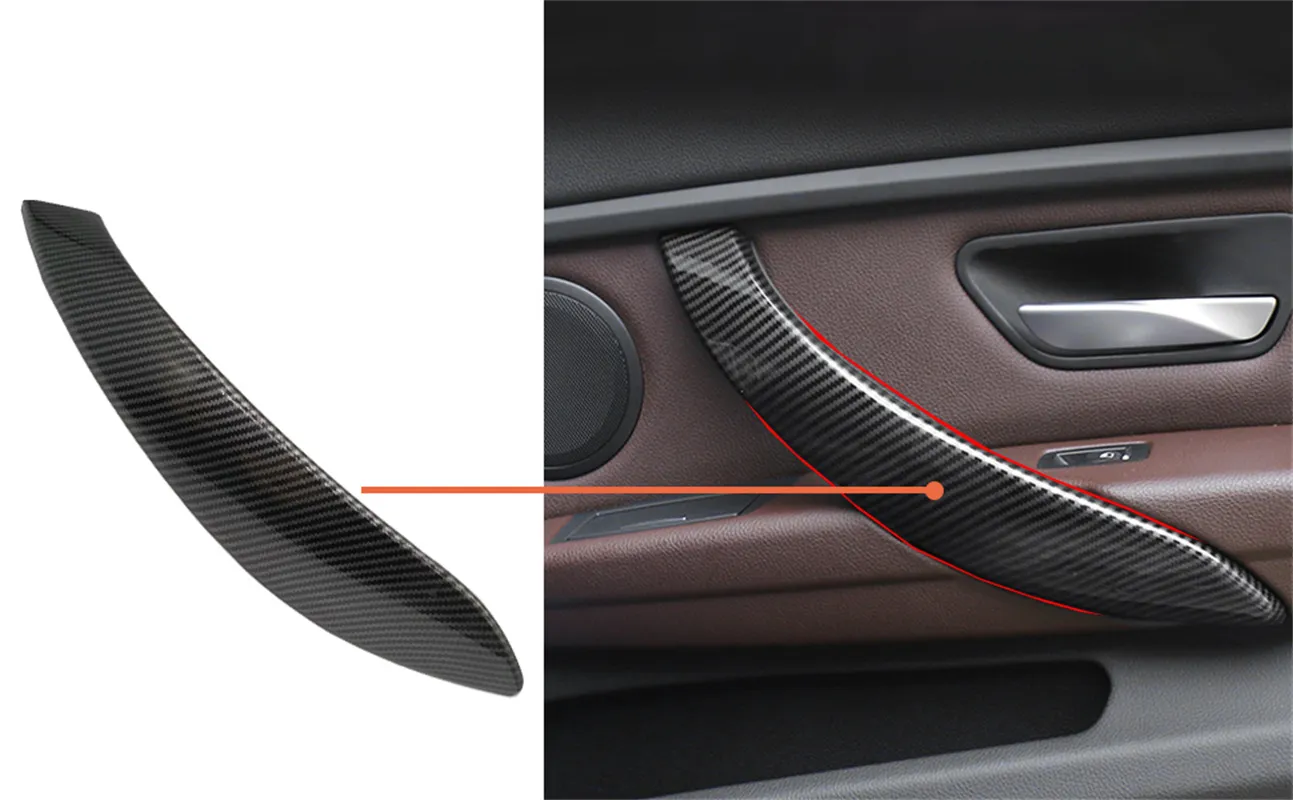 BMW Carbon Fiber Door Handle Cover Replacement For F30 F31 4 F32