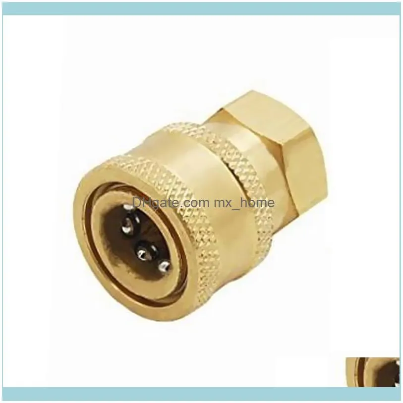 Watering Levert Patio, Lawn Garden Thuis Tuinwatering van apparatuur 15mm Snelle release connector naar 3/8 inch vrouwelijke adapter druk was