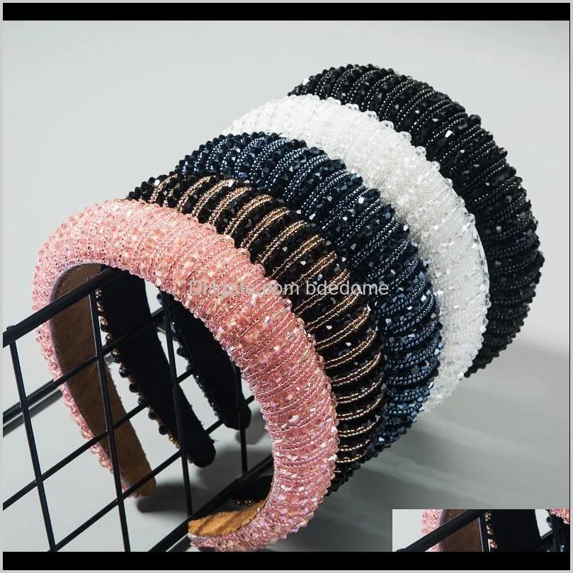  fashion high-grade gold silk fabric hair hoop female adult temperament wild european and american personality headband super fairy