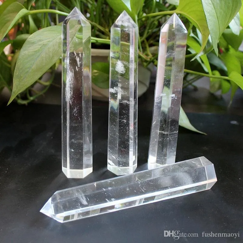 Large Natural Clear Crystal Quartz Tower Quartz Point Clear Crystal Obelisk Wand Healing Crystal 8.5cm 16cm