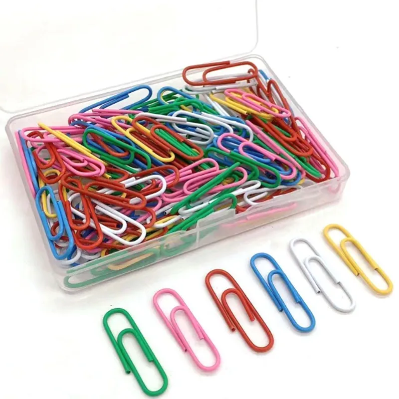 Colored metal binder clips discount