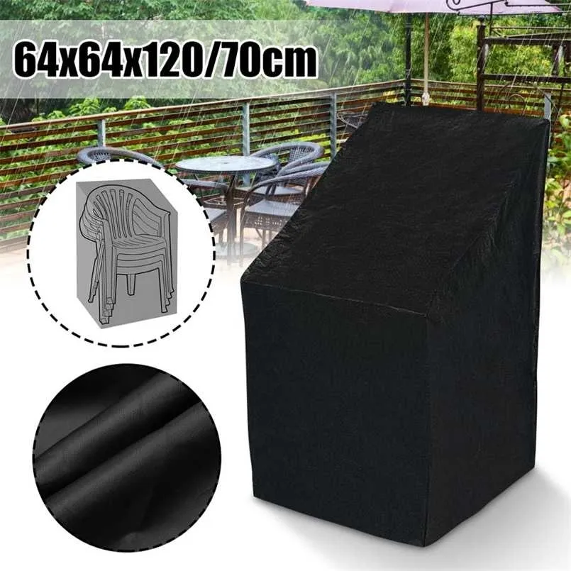 Outdoor Garden Parkland Patio Waterproof Cover Furniture Rain Chair Sofa Protection Dustproof Stacking 211116