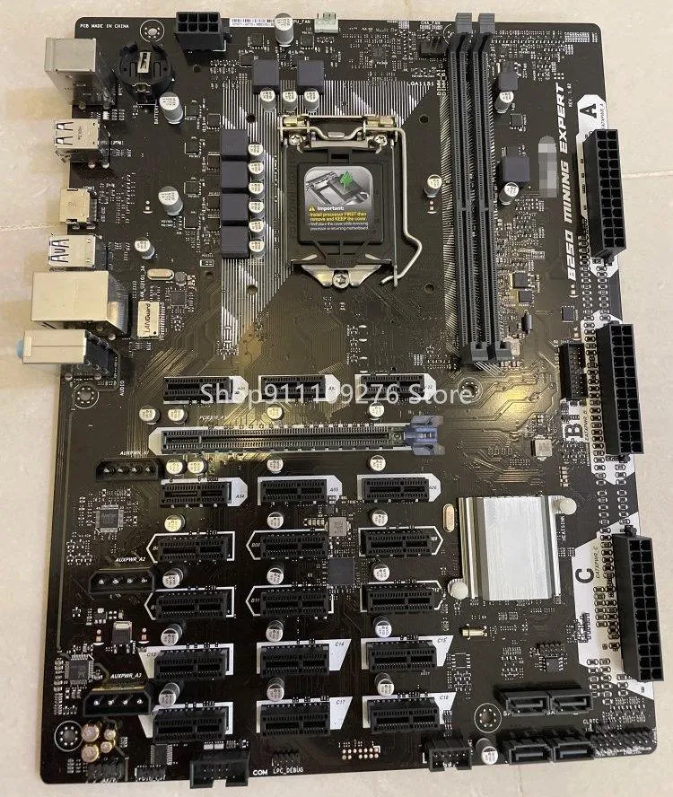 Anakartlar Orijinal Sökülme Anakart Asus B250 Madencilik Uzmanı DDR4 LGA 1151 19 Grafik Kurulu 3