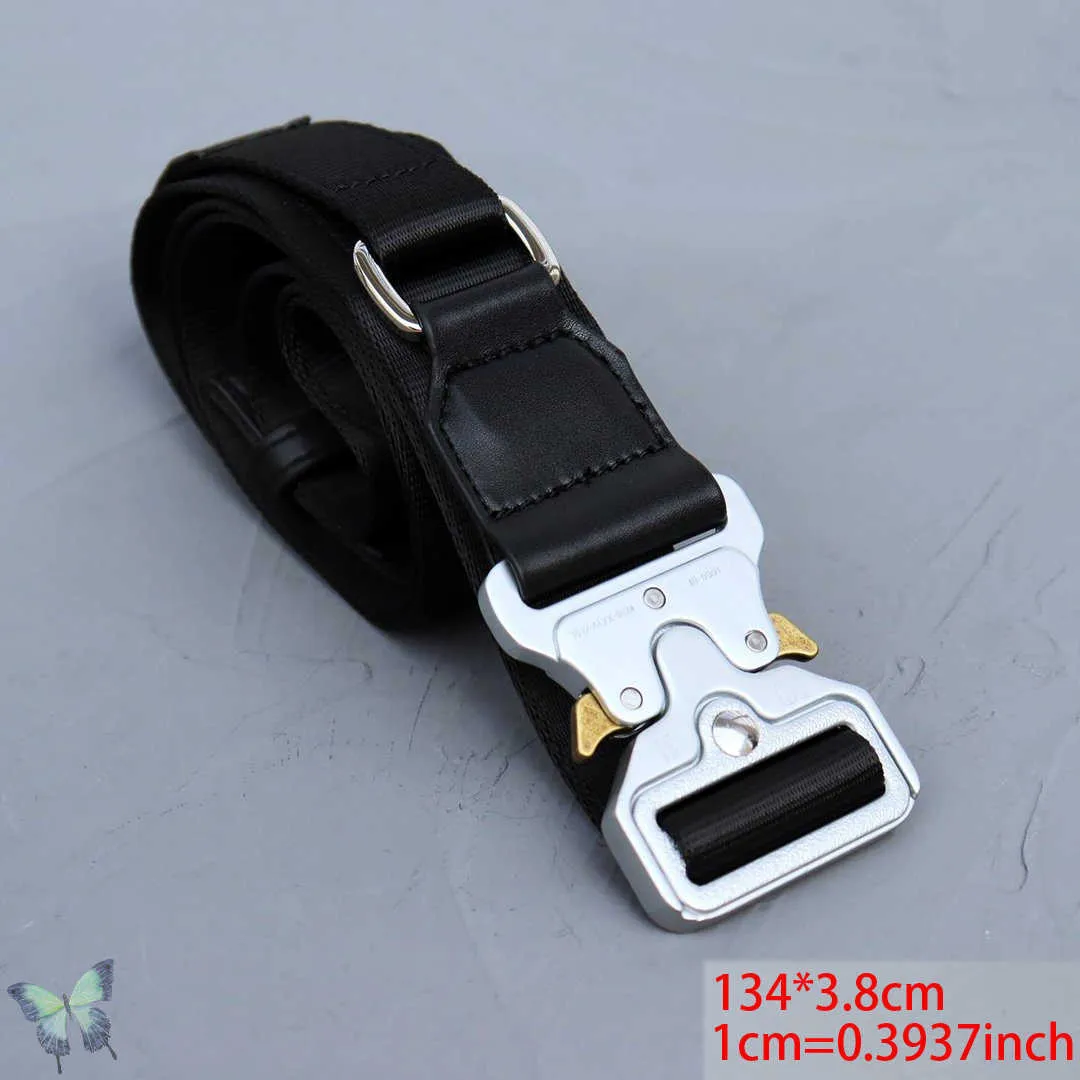 Unisex Safe Belts With Alyx Metal Buckle 1017 AlyX 9SM