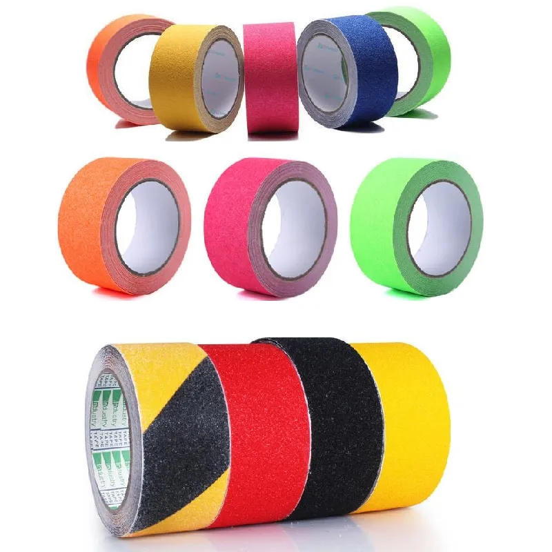 Traffic Signal Anti-slip Tape PVC Self-adhesive Strip Wear-resisting Stair Steps Grind Arenaceous Prevent Slippery Sticker