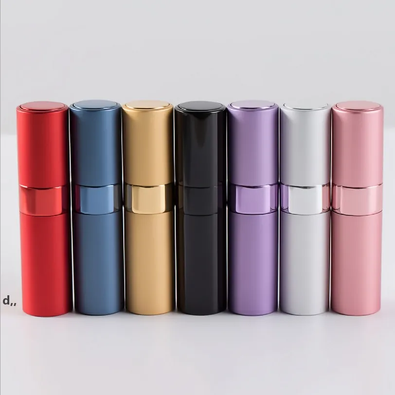 Twist Up Atomizer 8ml Empty Spray Bottle for Traveling with Your Favorite or Essential Oils RRB12803