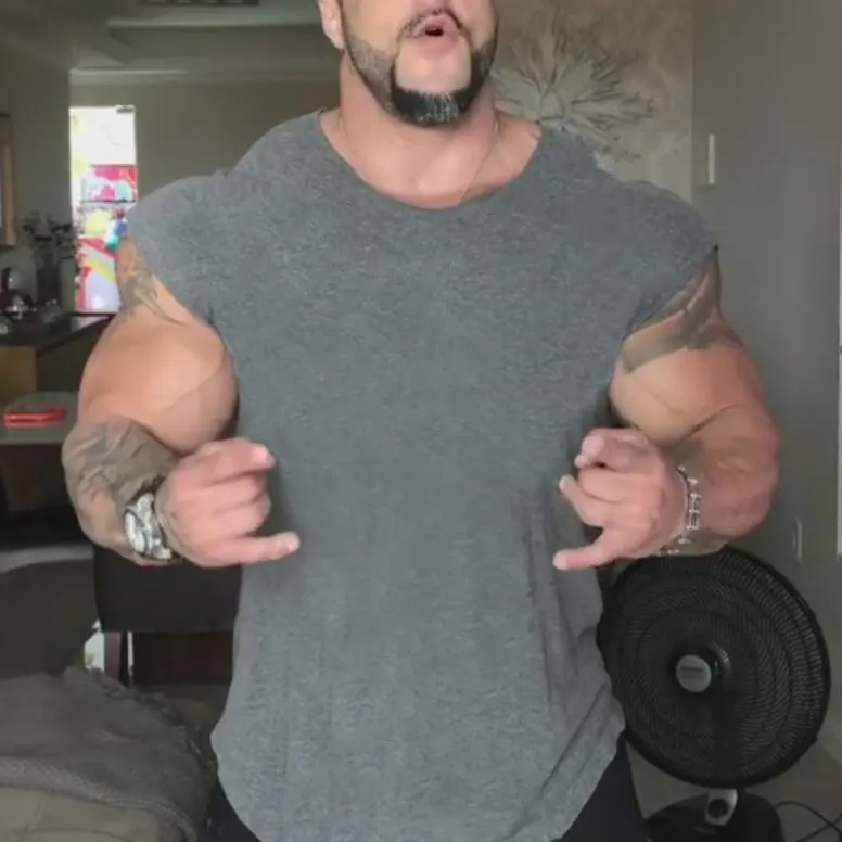 Muscle Guys Brand Soild Bodybuilding Kläder Mens Singlet Gym Stringer Tank Top Men Fitness Vest Ärmlös tröja