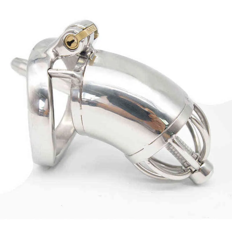 NXY Chastity Device Cb6000 Urethral Catheter Metal Cage Penis Sleeve Sex Toys for Men Cock Cages Stainless Steel Male Device1221