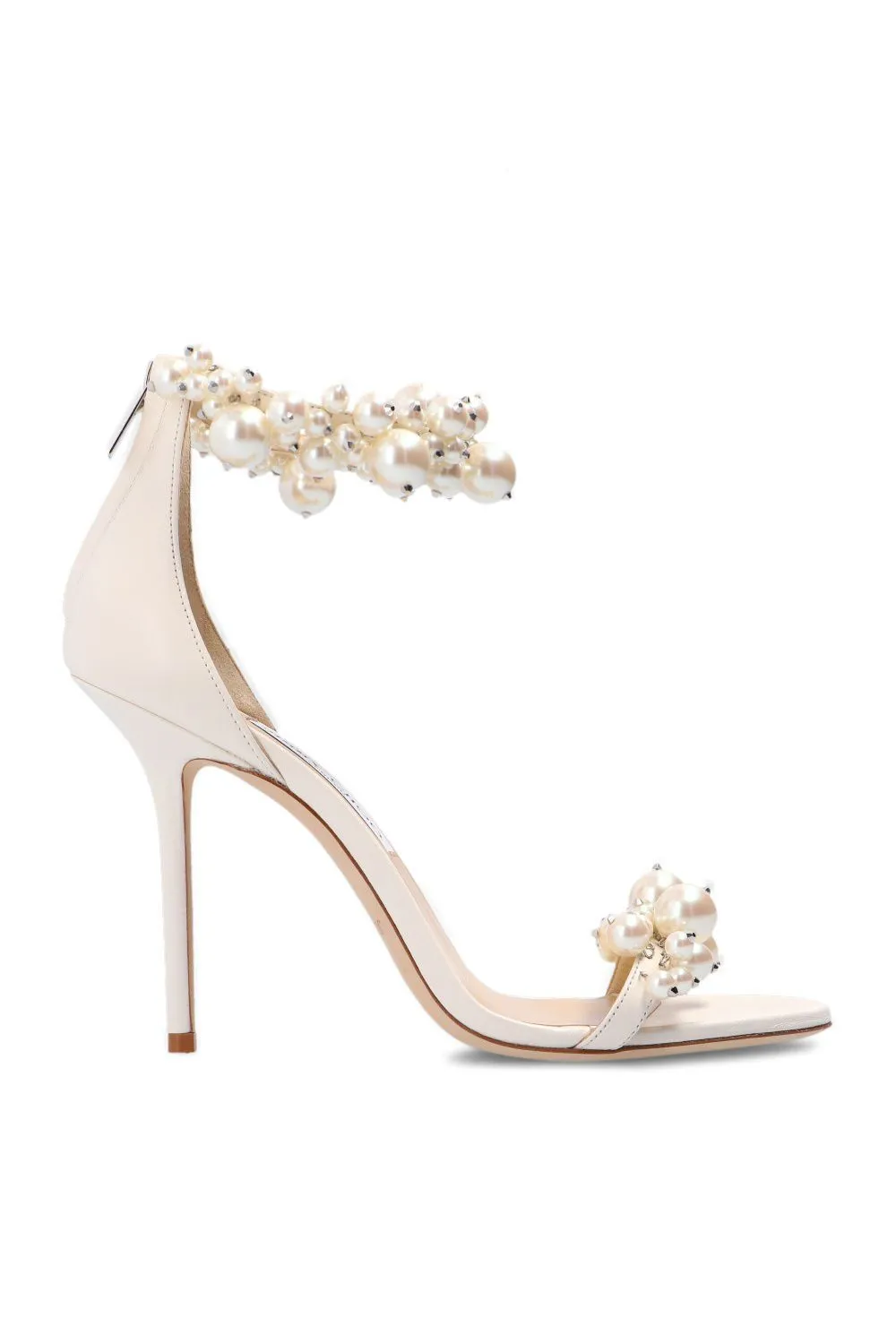 The white satin bow heels | Street Style Store | SSS