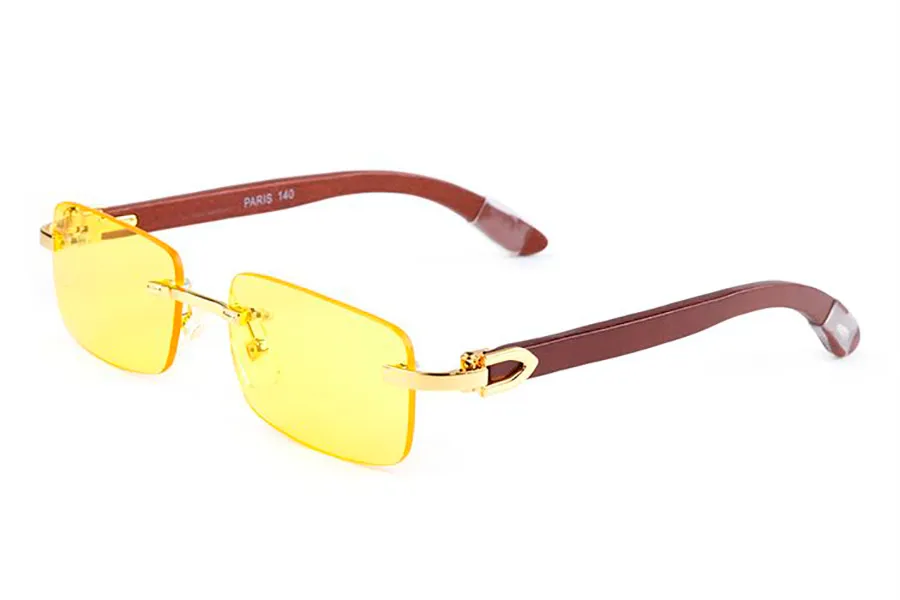 Lunettes de soleil de créateur de mode jaune pour hommes femmes Vintage surdimensionnées lunettes design féminin grand cadre nuances homme dame Uv400 marque lunettes de soleil Lunettes Gafas