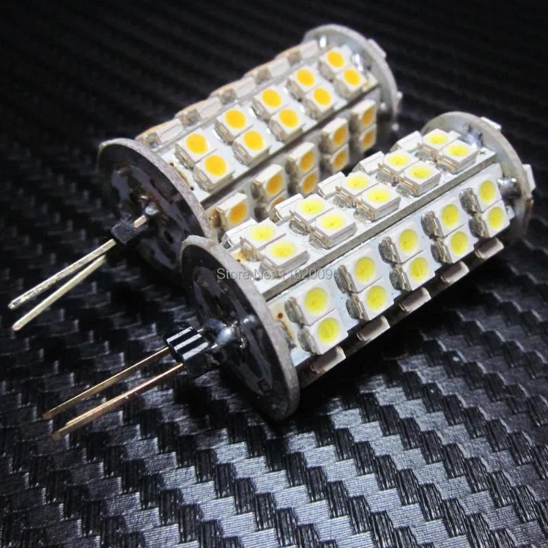 Bulbs 5pcs/bag 5W 12V G4 Led Corn Light 3528 SMD 68 Non-polar Silicon Lamp 360 Degree For Drive