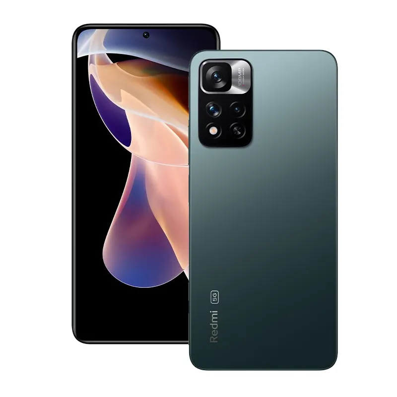 Orijinal Xiaomi Redmi Not 11 Pro 5G Cep Telefonu 8GB RAM 128GB 256GB ROM Octa Çekirdek MTK 920 Android 6.67" Tam Ekran 108.0MP AI NFC 5160mAh Parmak İzi Kimlik Akıllı Cep Telefonu