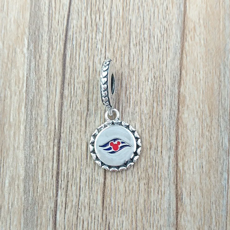 Sterling Silber Boho Schmuckherstellungsset Disny Cruise Line Charm Vacation Club Armreif Perlenkette Armbänder für Frauen inspirierende Geschenke_voghion.com