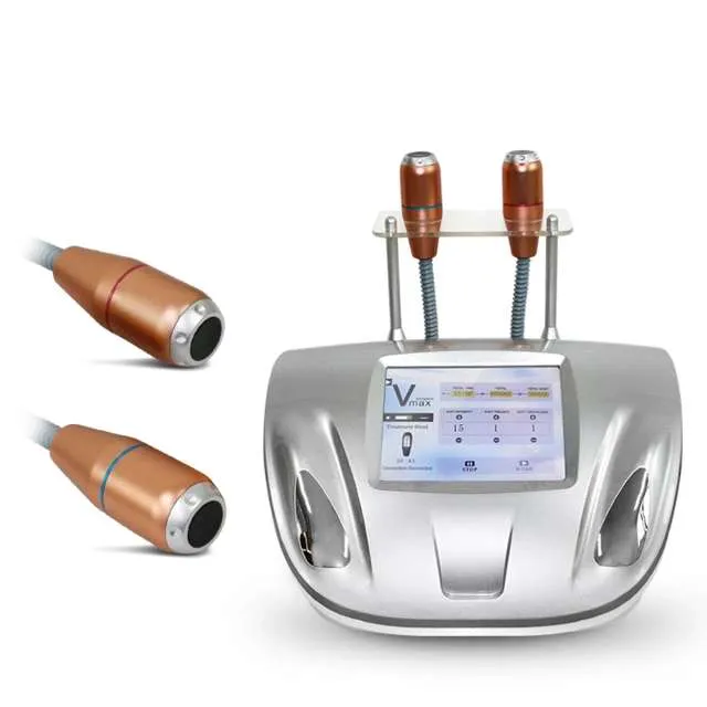 Bärbar 2 i 1 radarlinje Vmax HIFU ansiktslyftmaskin RF hög intensitet fokuserad ultraljudspatroner hudvård åtdragning rynka borttagning
