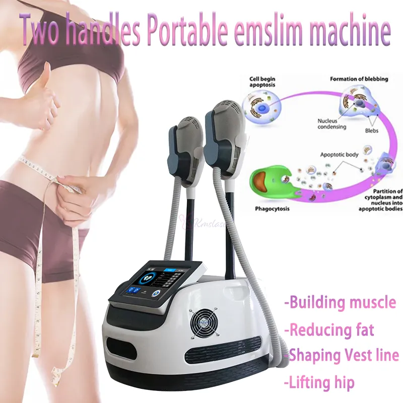 Przenośny Emslim Hi-Emt Maszyna do kształtowania ciała Mięśni Budynku Burn Burn Burn Linga Odchudzanie Sprzęt