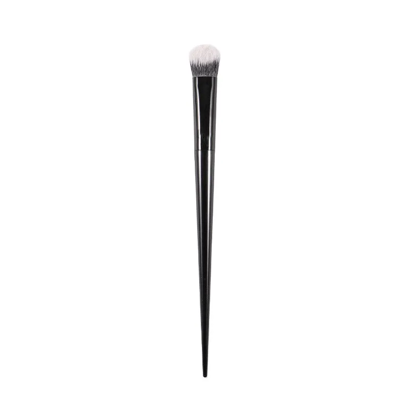 SVART vinklad Concealer Makeup Brush #35 - Sned form till kontur Concealer Shadow Corrector Beauty Cosmetics Blender Tool