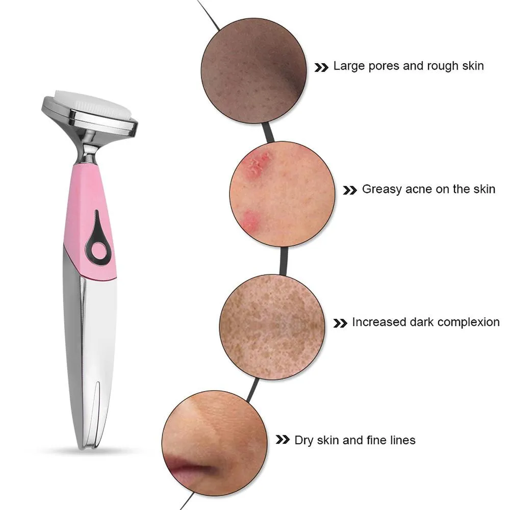 Elektrische Hautreinigungsbürste Gesichtsbürsten Gesichtsreinigungsmassage Deep Pore Scrubber Cleanser Beauty Instrument Hautpflege