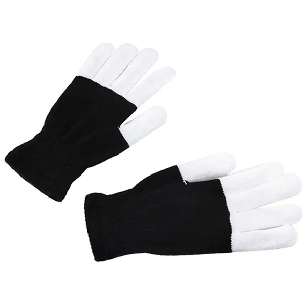 LED Glow Gloves Stage Performance Costume Props Christmas Supplies