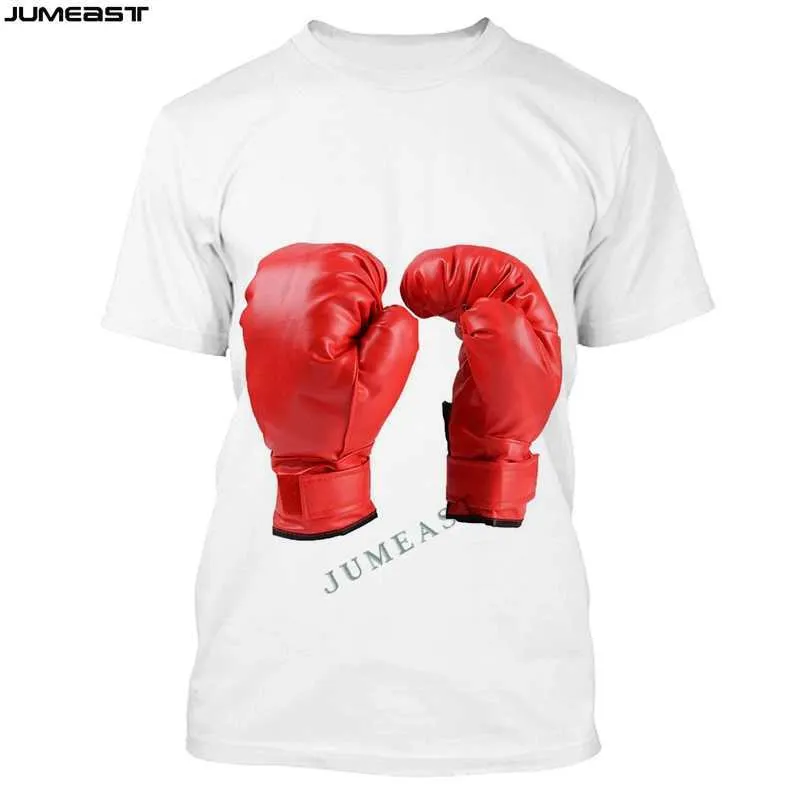 Tシャツ・カットソー EQUIPE 55 BOXING GLOVES (16901) Jumeast 3D Printed boxing gloves and T-Shirt - Men's