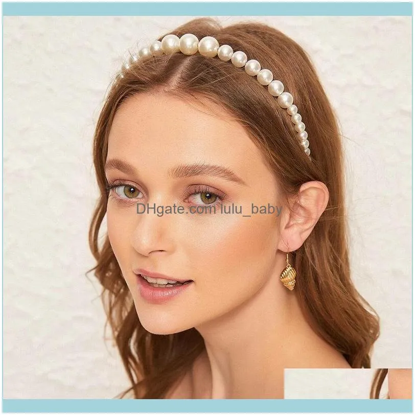 Hair Clips & Barrettes 2021 Imitation Pearl Hairbands For Women Party Gifts Elegant Multiple Choice Fashion Jewelry Hairwear Wholesale