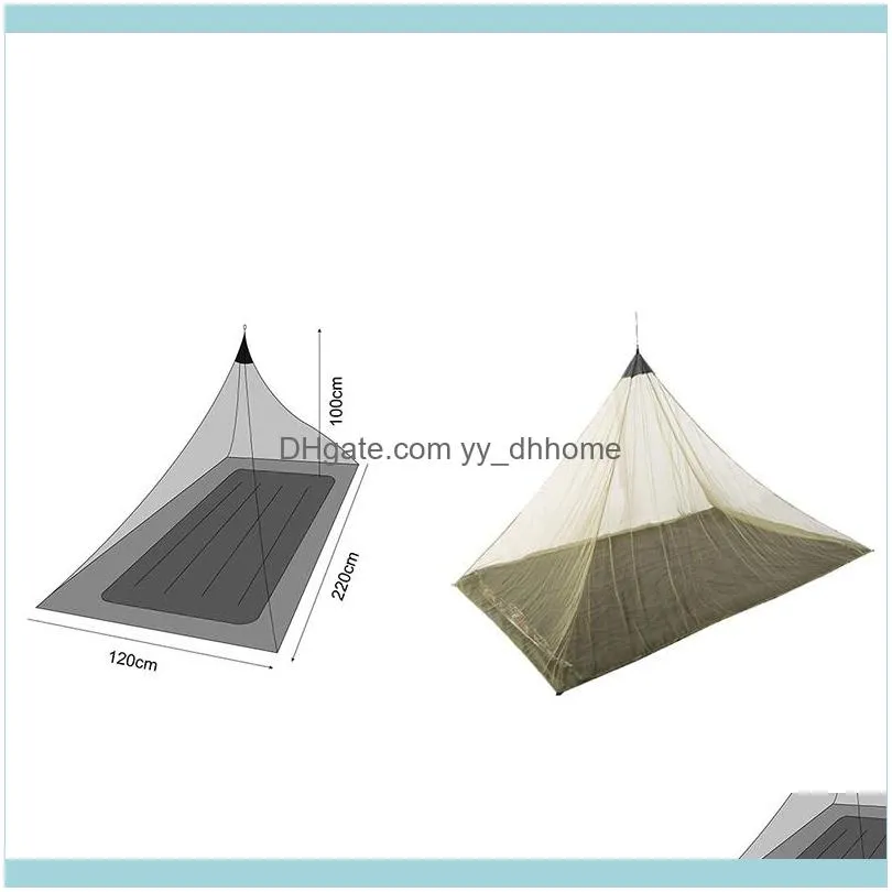 Polyester Outdoor Camping Perspective Anti-Mosquito Nets Lightweight Strong Travel Camping Single Mosquito Hammock Tent1