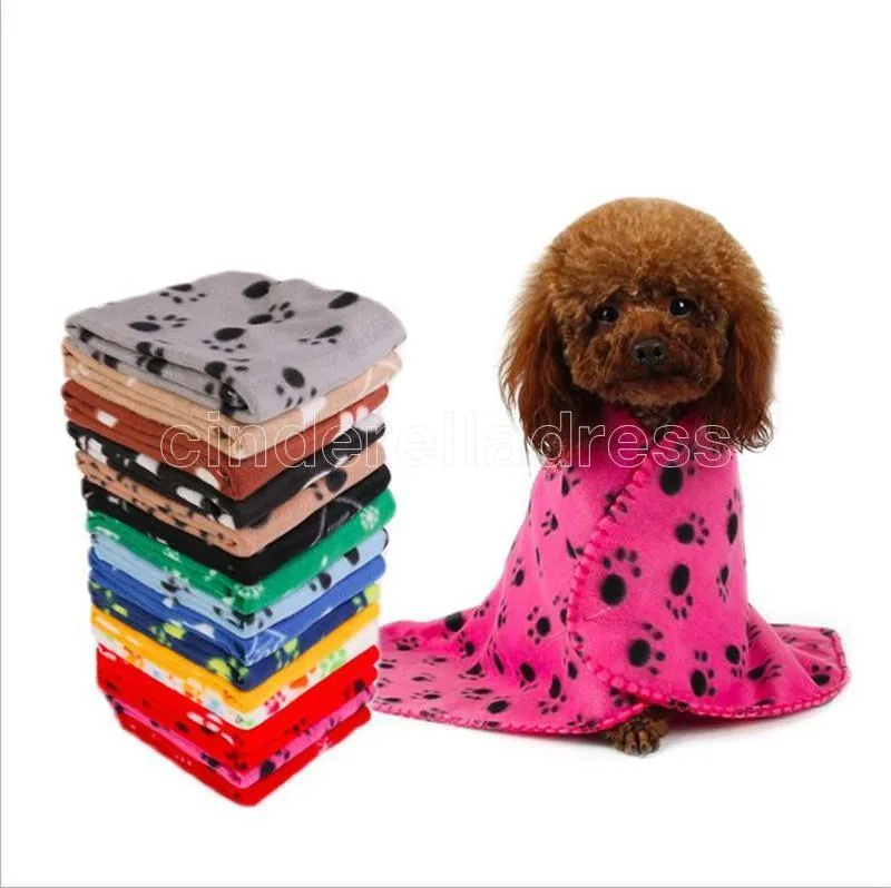 60 * 70 cm Nieuwe stijlen huisdier hond zachte deken herfst en winter kat hond deken puppy fleece warmer handdoek mat huisdier kussen slaap pad huisdierbenodigdheden CM19