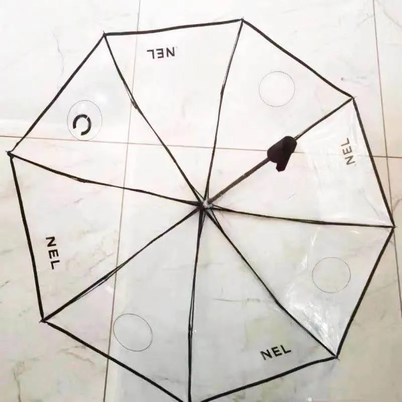 Designer Sun Shade Guarda-chuvas Branco Dobrável Luxurys Designers C Chuva Reverse Guarda-chuvas Parasol Windproof Raining Drop Umbrella D211200Q