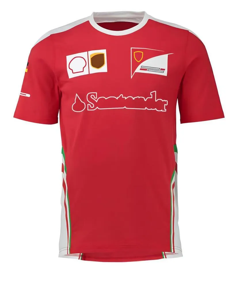 Новая футболка команды F1, костюм-поло с лацканами, дизайн Формулы-1 в одном стиле