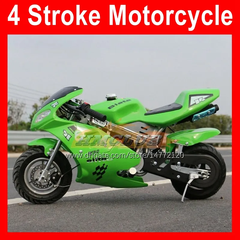 4 stroke real motorcycle mini moto bike sports bikes 50cc Two-wheel small party race Modified 49cc Road racing motobike Birthday Children's gifts Scooter Autocycle