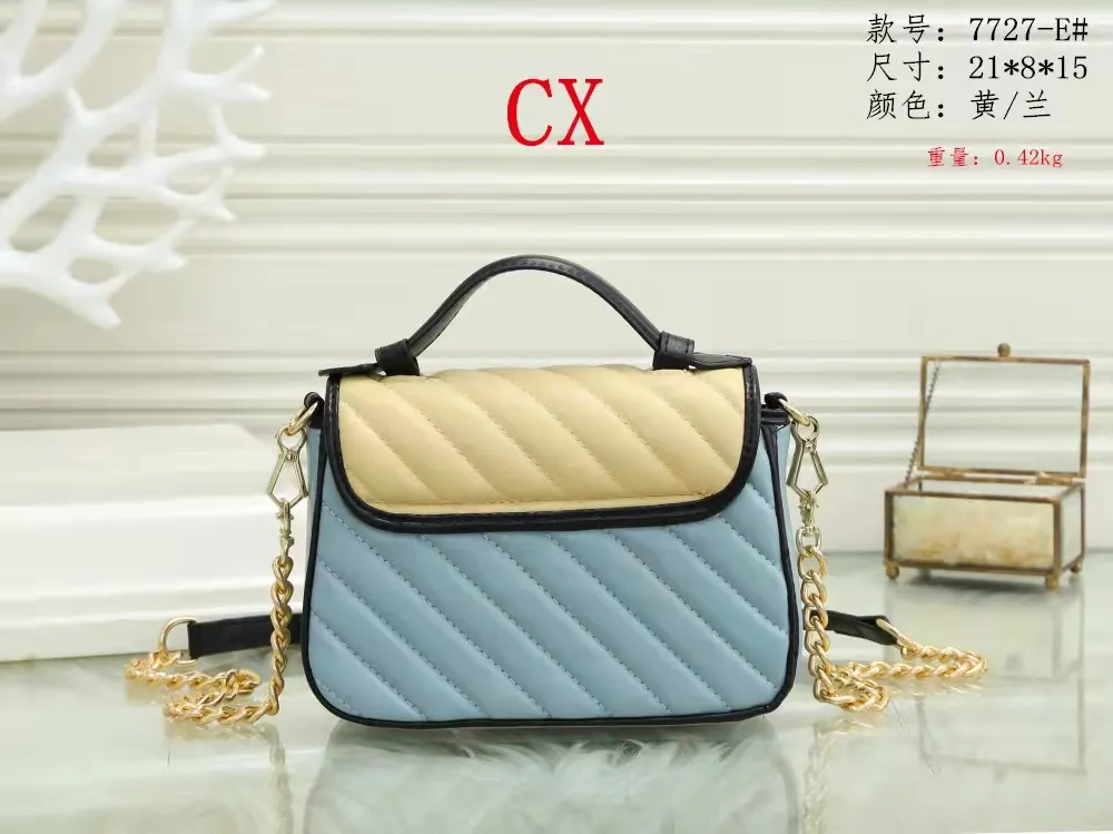 BRAND marmont bags women leather shoulder bag high quality designer cross body g colorfull candy