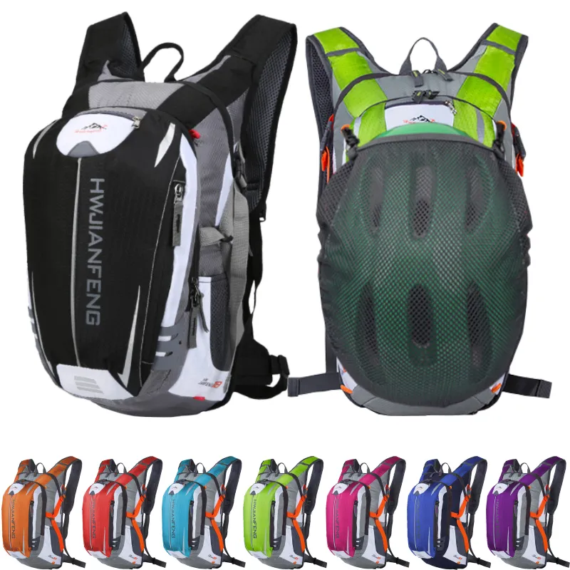 Backpack Outdoor Unisex 18L Sport Climbing Hiking Running Bike Cycling Knapsack Ultralight Bicycle Bag Waterproof Hydration Rucksack