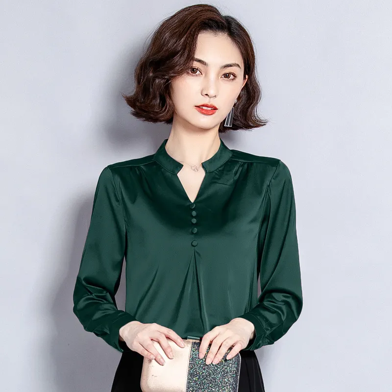 Blusas en satin elegantes deals