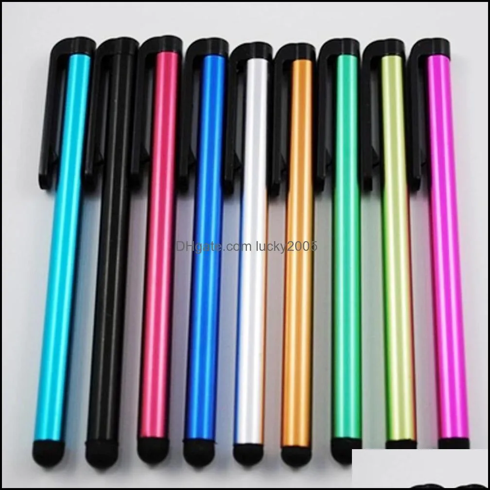 Stylus Pen Capacitive Screen Highly sensitive Touch Pens For Iphone6 6Plus Iphone5 4 SamsungGalaxyS5 S4 Note4 Note3 Universal Stylu