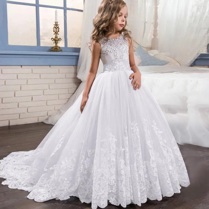 Vestido blanco para niña de 12 años new arrivals