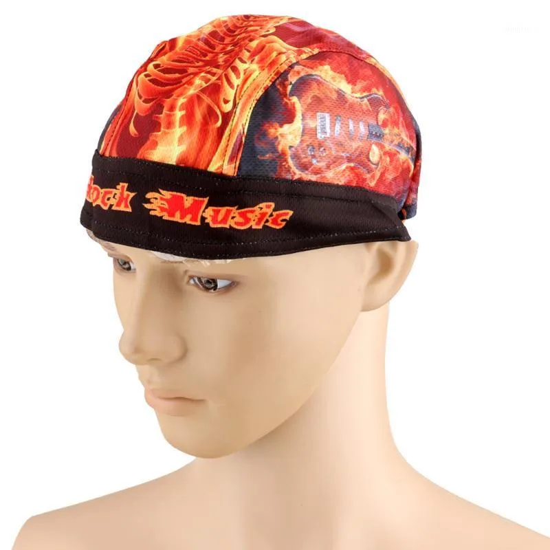 Outdoor Cycling Breathable Cap Hat Pirate Scarf Bandana Beanie Flame Ghost Caps & Masks