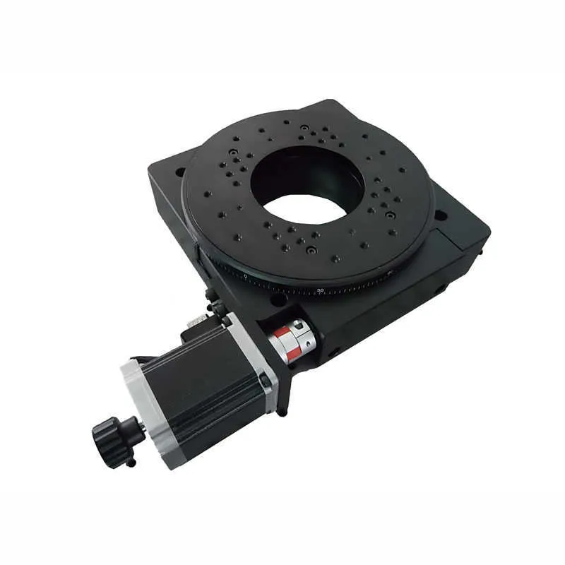 PX110 200 High Precision Electric Rotary Table, Worm Gear Gyro Rotary