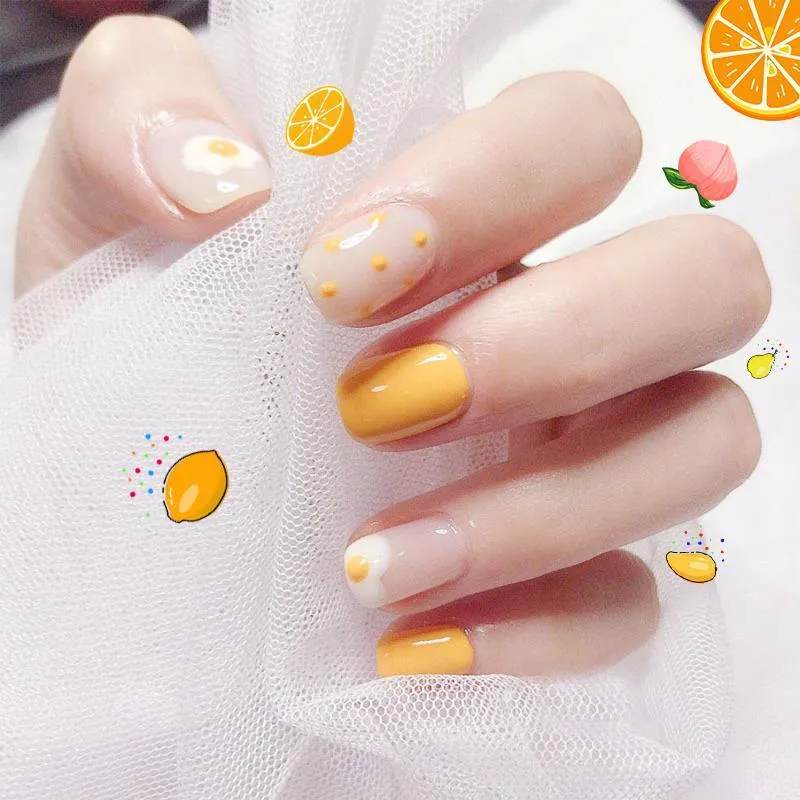 Cute short acrylic nails 🥰 | TikTok