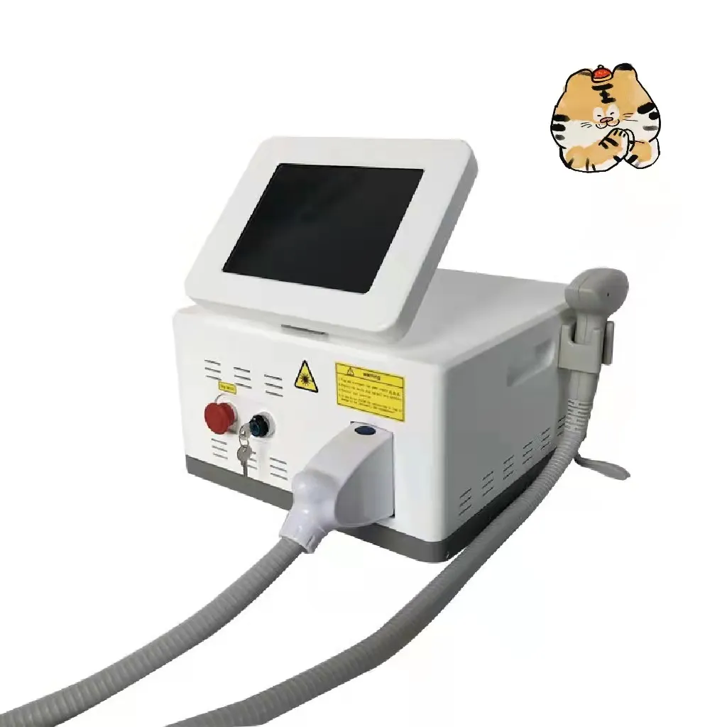 3 wavelength titanuim hair remover diod laser 808nm machine for clinic spa or home use