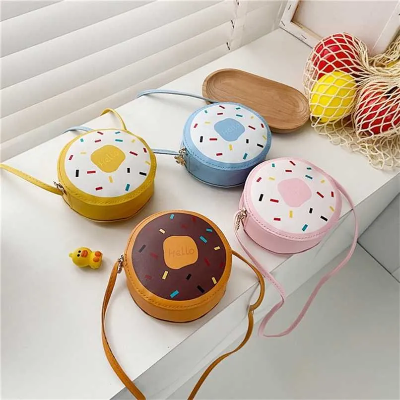 Mini Sac à Bandoulière Donut Mignon Pour Petite Fille - Sac Enfant Léger Avec Oreilles De Souris