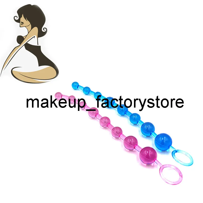 Massage Soft Silicone Anal Balls Butt Plug Sex Toys For Adults