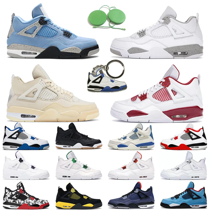 4 retro Alternate 89 uomo donna scarpe da basket 4s University Blue White Oreo Black Cat sneakers sportive da uomo