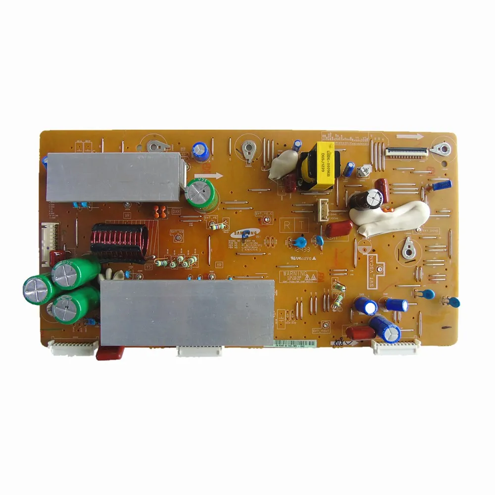 100% travail testé utilisé pièces d'origine de carte TV y-main PCB unité pour Samsung S43AX-YB01 LJ92-01854A LJ41-10136A